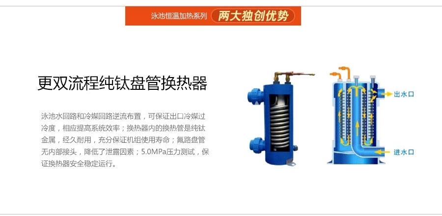 SPA水疗池恒温加热系列 酒店泳池地暖方案